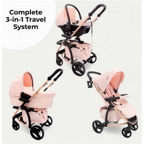 My babiie travel system pink online